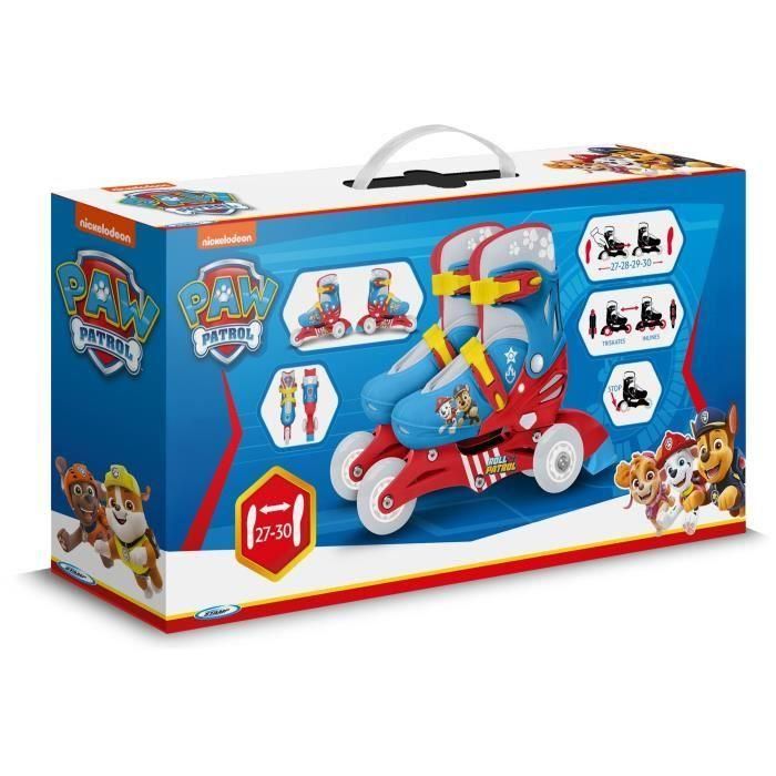 Paw Patrol PAW3496274503014 Patines en Línea 2 en 1 Tri skate y Roller en lino 3 Ruedas Talla ajustable 27-30 5 Paw Patrol PAW3496274503014 Patines en Línea 2 en 1 Tri skate y Roller en lino 3 Ruedas Talla ajustable 27-30 5