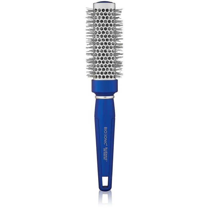 Bio Ionic BLUEWAVE Cepillo Iónico Acondicionador Redondo Mediano con Nanolonic Mineral: Volumen, Brillo, Anti-estática y Suavidad 1 Bio Ionic BLUEWAVE Cepillo Iónico Acondicionador Redondo Mediano con Nanolonic Mineral: Volumen, Brillo, Anti-estática y Suavidad 1