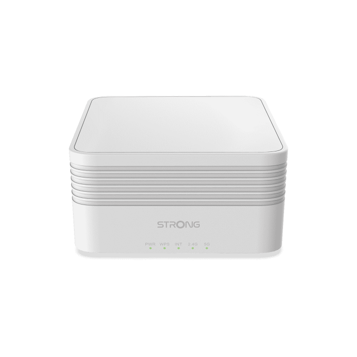 STRONG MESHTRIAX3000 Sistema Wi-Fi Mesh Doble Banda (2,4 GHz / 5 GHz) Wi-Fi 6 (802.11ax) Blanco 3 Interno 1