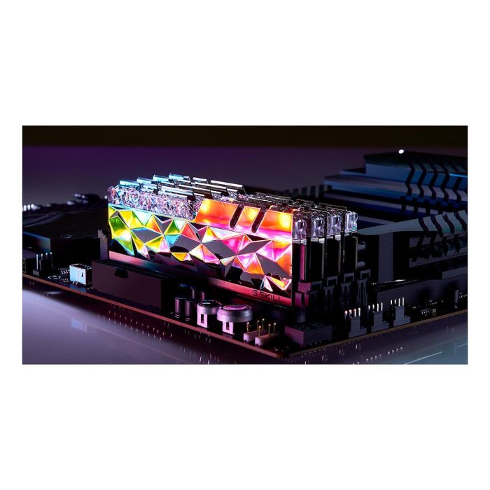 G.Skill F4-3600C16Q-64GTESC Trident Z Royal Elite 64 GB DDR4-3600 MHz Kit Quad Plata 4 G.Skill F4-3600C16Q-64GTESC Trident Z Royal Elite 64 GB DDR4-3600 MHz Kit Quad Plata 4