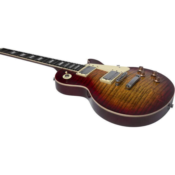 EKO Guitarra Eléctrica LS300 Tipo LP - Cherry Sunburst 4