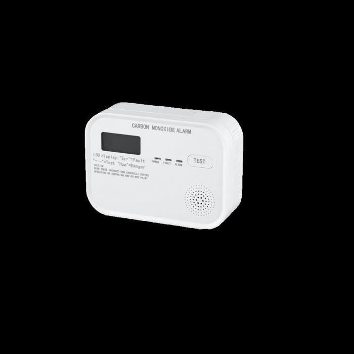 Chacon EN50291 Detector de CO con Pantalla LCD, Alarma 85dB, Indicadores de Operación, Alarma, Batería y Mal Funcionamiento 0 Chacon EN50291 Detector de CO con Pantalla LCD, Alarma 85dB, Indicadores de Operación, Alarma, Batería y Mal Funcionamiento 0