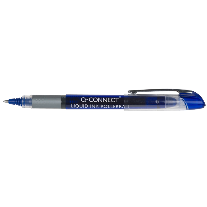 Q-connect Rotulador Roller Azul 0,5 mm 1
