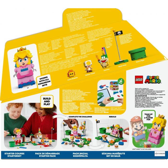 LEGO 71403 Super Mario Aventuras con Peach – Set Inicial con Figura Interactiva, Toad y Lemmy 4 LEGO 71403 Super Mario Aventuras con Peach – Set Inicial con Figura Interactiva, Toad y Lemmy 4