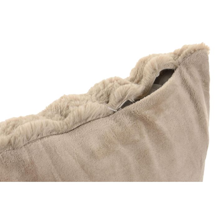 Cojin Urban DKD Home Decor Beige 45 x 45 cm (2 Unidades) 3 Cojin Urban DKD Home Decor Beige 45 x 45 cm (2 Unidades) 3