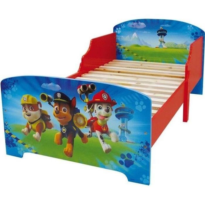 Fun House ** Cama patrulla Pat pm con listones para niño Fun House ** Cama patrulla Pat pm con listones para niño