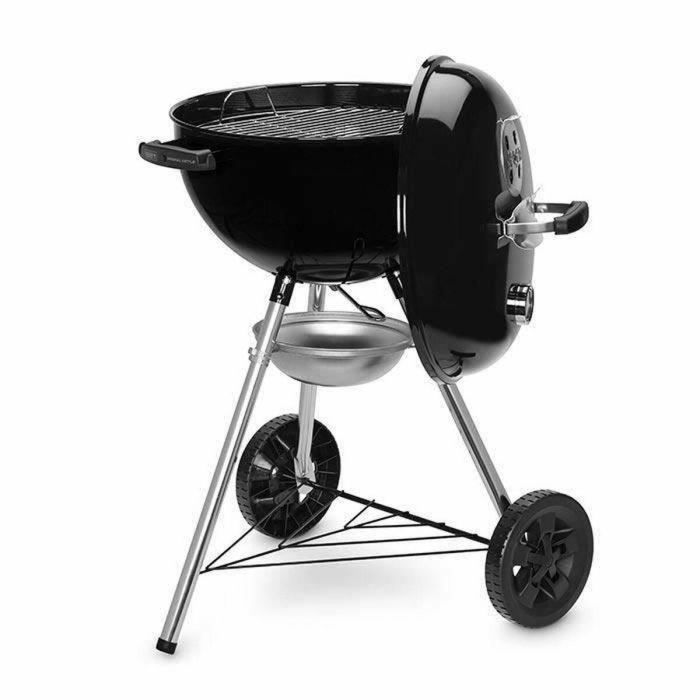 Weber Barbacoa de Carbón Original Kettle E-4710 - Acero Cromado - Ø 47 cm - Termómetro Integrado 1