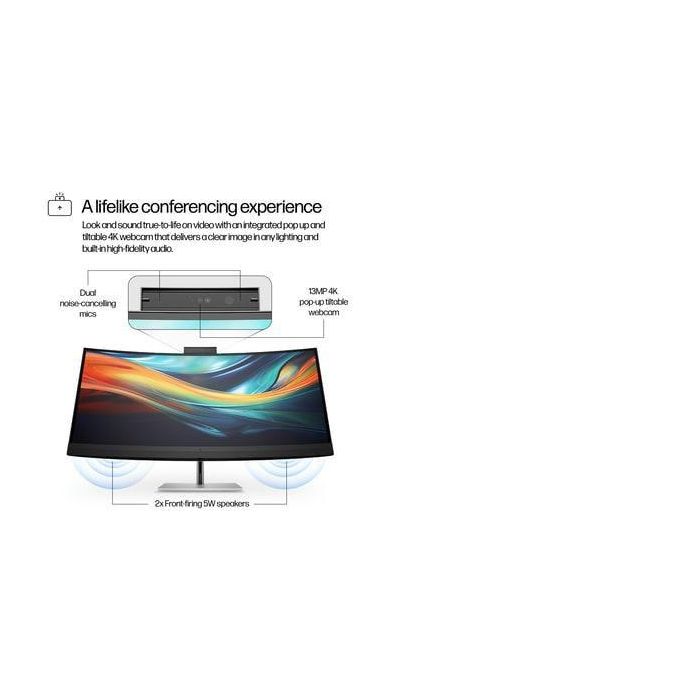 HP Series 7 Pro 39.7 inch 5K2K Conferencing Monitor-740pm 17