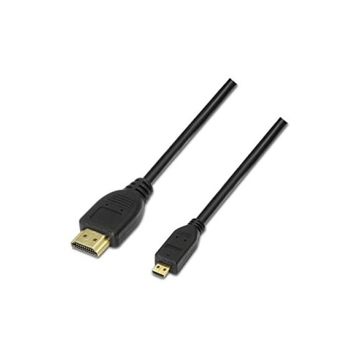 Cable HDMI a Micro HDMI NANOCABLE 10.15.3501 Negro 80 cm 3 Cable HDMI a Micro HDMI NANOCABLE 10.15.3501 Negro 80 cm 3