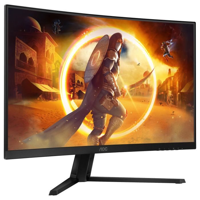 AOC Monitor Gaming CQ32G4VE 32" 2560x1440 QHD Curvo 180Hz 0,5ms Fast VA HDR10 HDMI DP Negro 10 AOC Monitor Gaming CQ32G4VE 32" 2560x1440 QHD Curvo 180Hz 0,5ms Fast VA HDR10 HDMI DP Negro 10