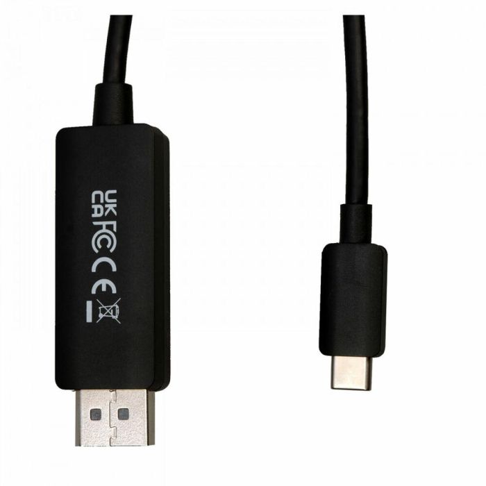 Adaptador USB C a DisplayPort V7 V7USBCDP14-1M 1 m 8K Ultra HD 1 Adaptador USB C a DisplayPort V7 V7USBCDP14-1M 1 m 8K Ultra HD 1