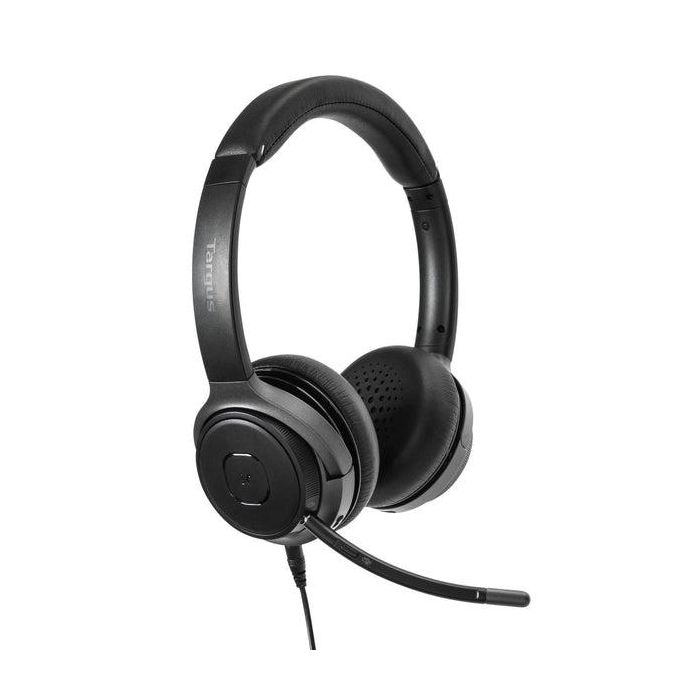 Targus AEH104GL Auriculares Diadema Inalámbricos y Alámbricos Bluetooth 5.0 USB-C 3.5mm con Micrófono Negro para Llamadas y Música 3