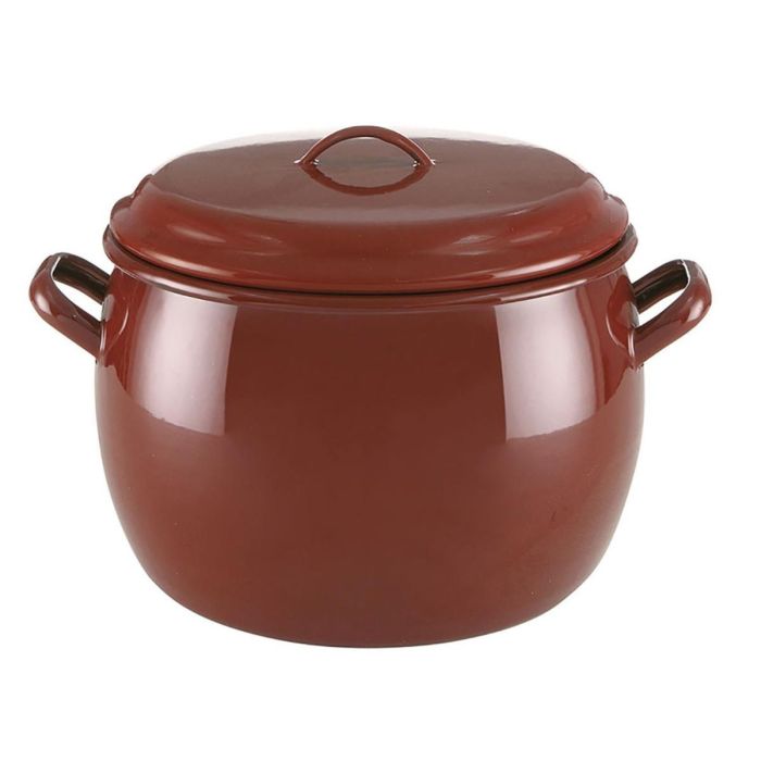 Quid Olla Abombada Esmaltada Clasico Esmalte 16 cm (3 L) - Antiadherente, Apta para todo tipo de cocinas, Lavavajillas Quid Olla Abombada Esmaltada Clasico Esmalte 16 cm (3 L) - Antiadherente, Apta para todo tipo de cocinas, Lavavajillas