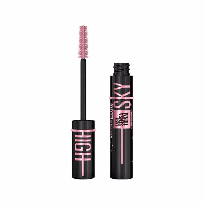 Maybelline Máscara de Pestañas Lash Sensational Sky High Cosmic, Longitud y Volumen Deslumbrantes, 7,2 ml
