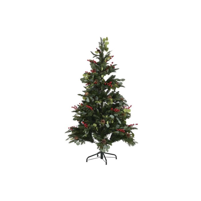 Arbol Navidad Alpina DKD Home Decor Verde Rojo 95 x 150 x 95 cm 4