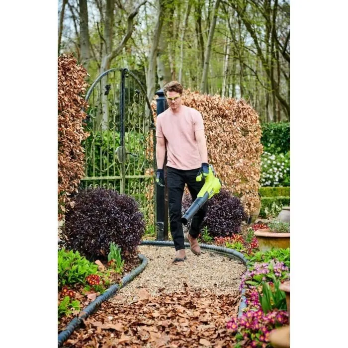 Ryobi RYO4892210203120 Soplador de Jet Turbo 18V - Velocidad Máxima 145 km/h - Air Max 7.1 m³/min (sin batería ni cargador) 4 Ryobi RYO4892210203120 Soplador de Jet Turbo 18V - Velocidad Máxima 145 km/h - Air Max 7.1 m³/min (sin batería ni cargador) 4