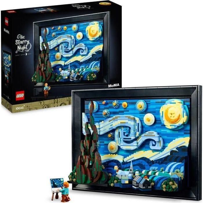 LEGO Ideas 21333 Vincent Van Gogh La Noche Estrellada Set de Construcción 3D - 2316 Piezas para Adultos LEGO Ideas 21333 Vincent Van Gogh La Noche Estrellada Set de Construcción 3D - 2316 Piezas para Adultos