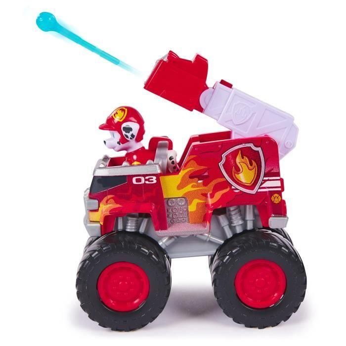 VEHÍCULO SPIN MASTER + RUEDAS DE RESCATE FIGURA MARCUS Patrulla Canina 4 VEHÍCULO SPIN MASTER + RUEDAS DE RESCATE FIGURA MARCUS Patrulla Canina 4