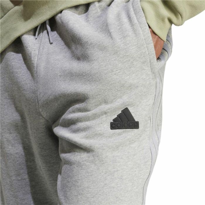 Pantalón Largo Deportivo Adidas Brand Love French Terry Gris Hombre 2