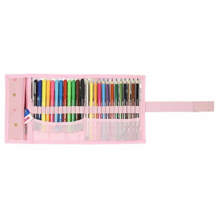 Plumier enrollable 27 pcs. glowlab "hearts" 7x20x7 1 Plumier enrollable 27 pcs. glowlab "hearts" 7x20x7 1