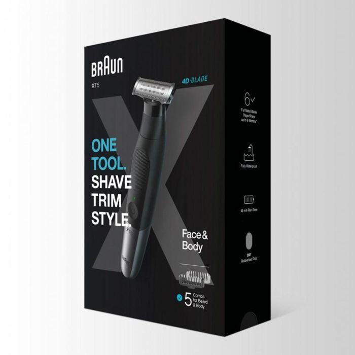 Braun XT5100 Afeitadora Wet & Dry con 5 accesorios y funda de viaje - Negro 2 Braun XT5100 Afeitadora Wet & Dry con 5 accesorios y funda de viaje - Negro 2