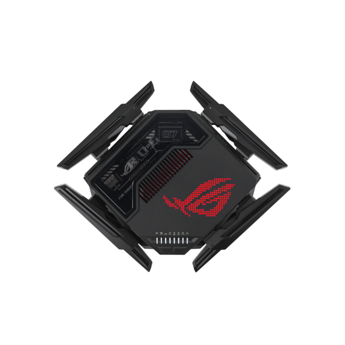 ASUS ROG Rapture GT-BE98 Router Wi-Fi 7 Quad-band (2.4/5/6 GHz) 10 Gigabit Ethernet Negro - 90IG08F0-MO9A0V 7 ASUS ROG Rapture GT-BE98 Router Wi-Fi 7 Quad-band (2.4/5/6 GHz) 10 Gigabit Ethernet Negro - 90IG08F0-MO9A0V 7