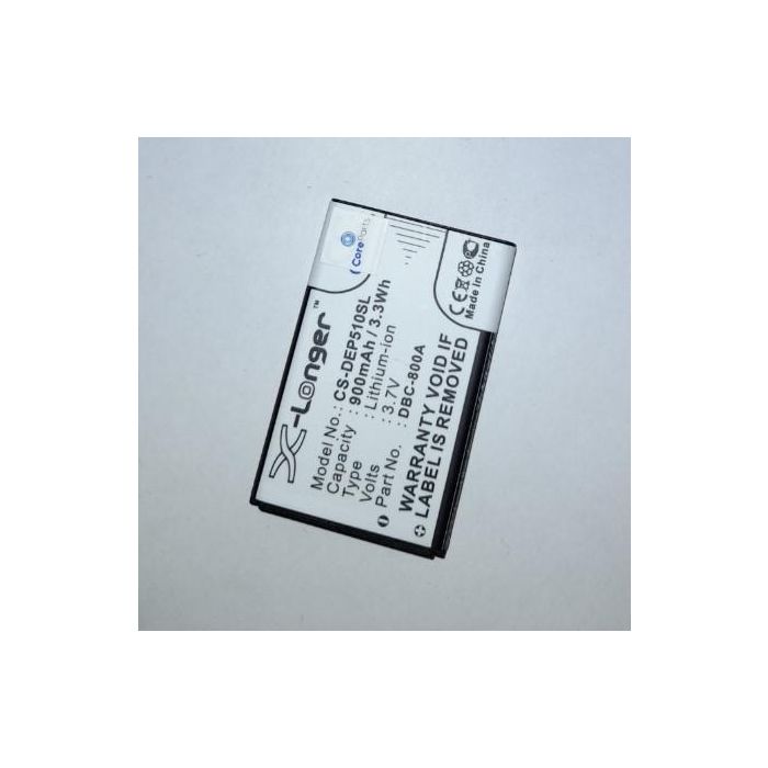 CoreParts Battery for Tiptel Mobile 3.33Wh Li-ion 3.7V 900mAh, for S30, C70, S400, S400 EU001B, S400 EU001W, S700, RF901, TF018E, Easy 5, Easy 5 Plus, Easy-5, Easy-5 Plus, XL-901, Lubi 3, 1360, 1362, 2414, 5030, 5031, 507S, 508, 509, 530X, 5516, 5517, 602 CoreParts Battery for Tiptel Mobile 3.33Wh Li-ion 3.7V 900mAh, for S30, C70, S400, S400 EU001B, S400 EU001W, S700, RF901, TF018E, Easy 5, Easy 5 Plus, Easy-5, Easy-5 Plus, XL-901, Lubi 3, 1360, 1362, 2414, 5030, 5031, 507S, 508, 509, 530X, 5516, 5517, 602