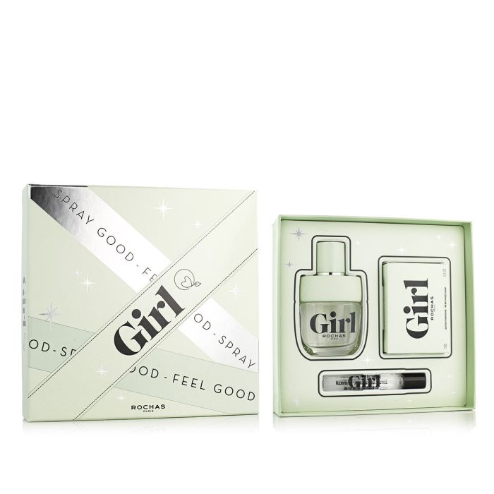 Set de Perfume Mujer Rochas Girl 3 Piezas 1