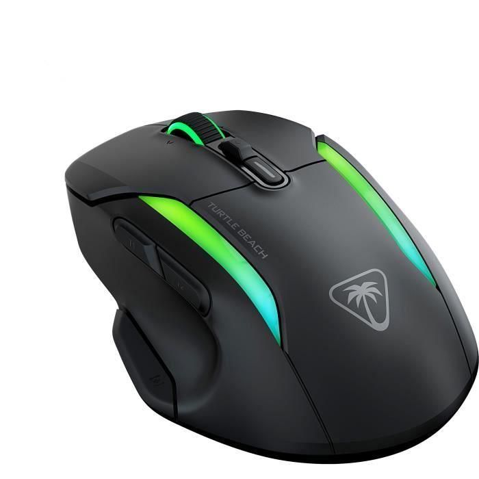Turtle Beach TUR0731855711048 Ratón Gaming Inalámbrico Kone II Air Ergonómico, Negro, Bluetooth, 26.000 DPI, Rueda 4D 2