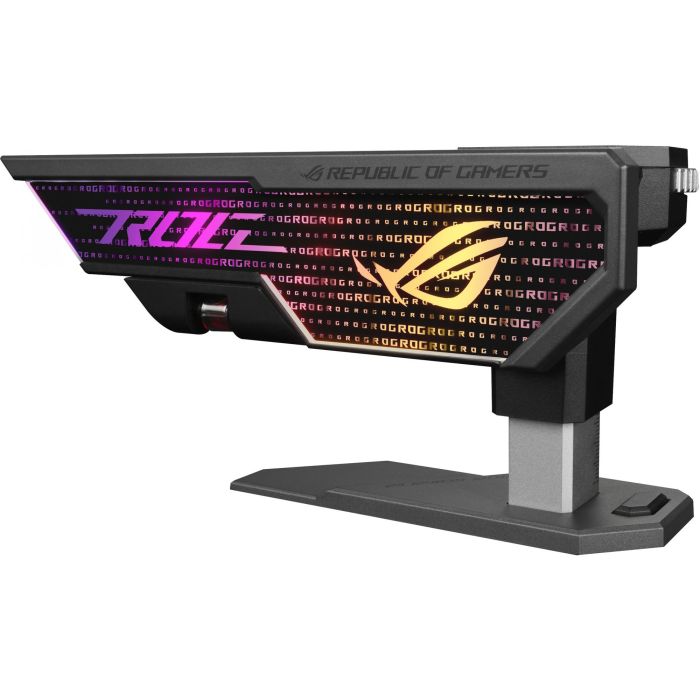 Asus ROG XH01 Soporte Universal para Tarjeta Gráfica Herculx con RGB Direccionable - Termoplástico y Zinc 3 Asus ROG XH01 Soporte Universal para Tarjeta Gráfica Herculx con RGB Direccionable - Termoplástico y Zinc 3