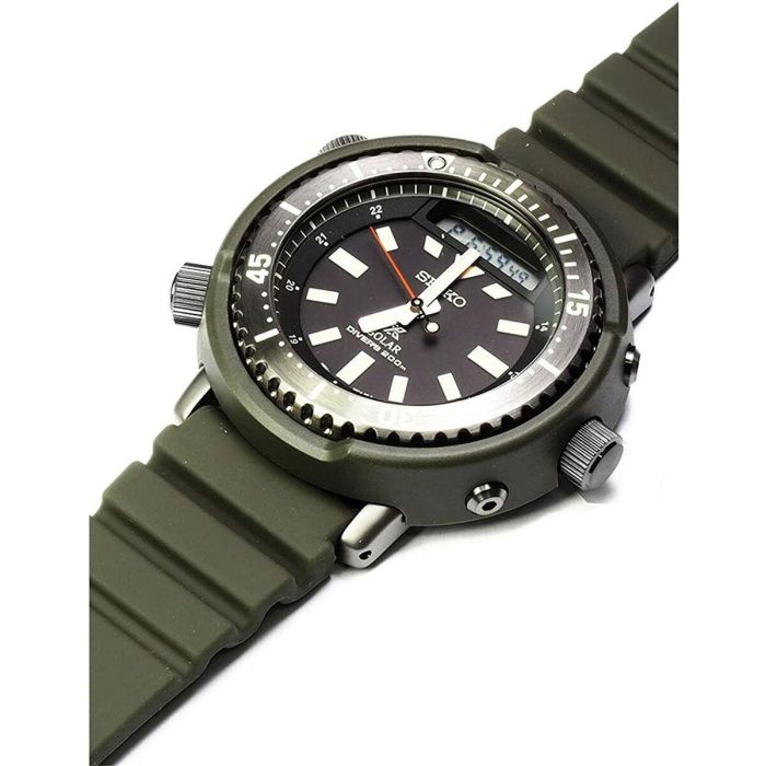 Reloj Hombre Seiko SNJ031P1 Negro Verde 1