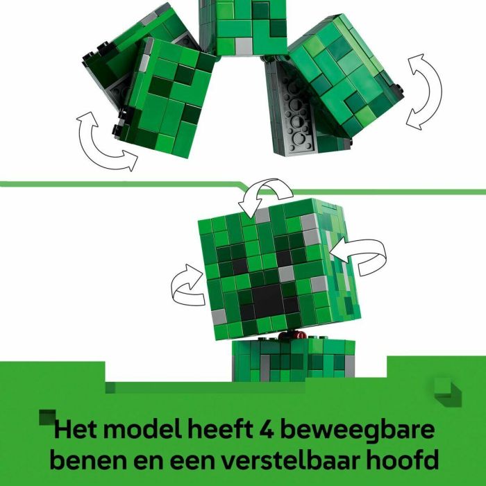 LEGO 21276 Minecraft The Creeper Set de Construcción para Niños 10 Años 6