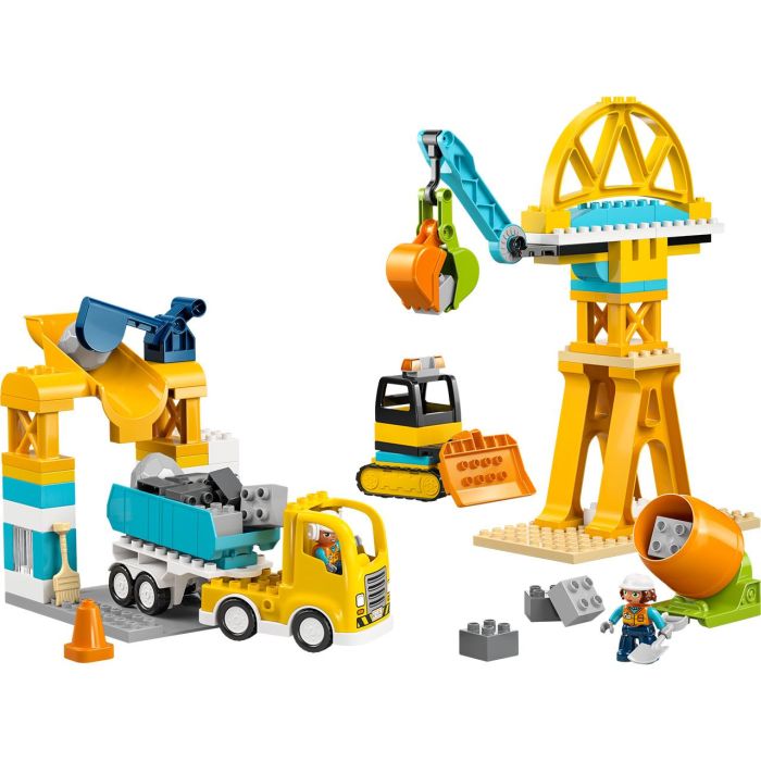 Lego Obra Y Vehículos De Construcción 3 En 1 10476 Lego Duplo Con 84 Piezas 2