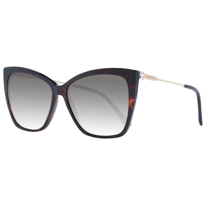 Jimmy Choo Gafas de sol SEBA/S para mujer - Diseño rectangular, montura de acetato, 145 mm 1 Jimmy Choo Gafas de sol SEBA/S para mujer - Diseño rectangular, montura de acetato, 145 mm 1