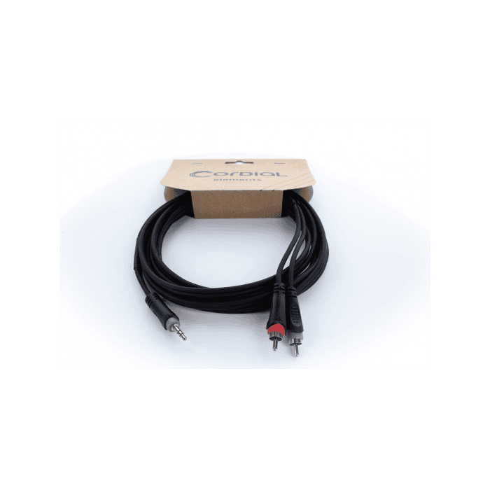 Cable Y Mini-Jack Estéreo / 2 Rca 1 M 2 Cable Y Mini-Jack Estéreo / 2 Rca 1 M 2