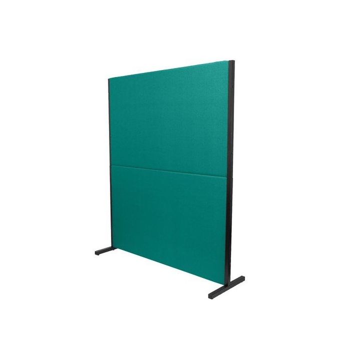 Biombo Piqueras Y Crespo Valdeganga Desmontable Tapizado Bali Verde Turquesa