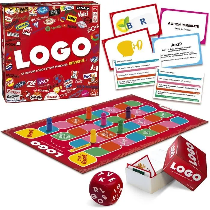 Lansay Juego de mesa Logo 1500 preguntas A partir de 12 años LAN3181860751183 Lansay Juego de mesa Logo 1500 preguntas A partir de 12 años LAN3181860751183