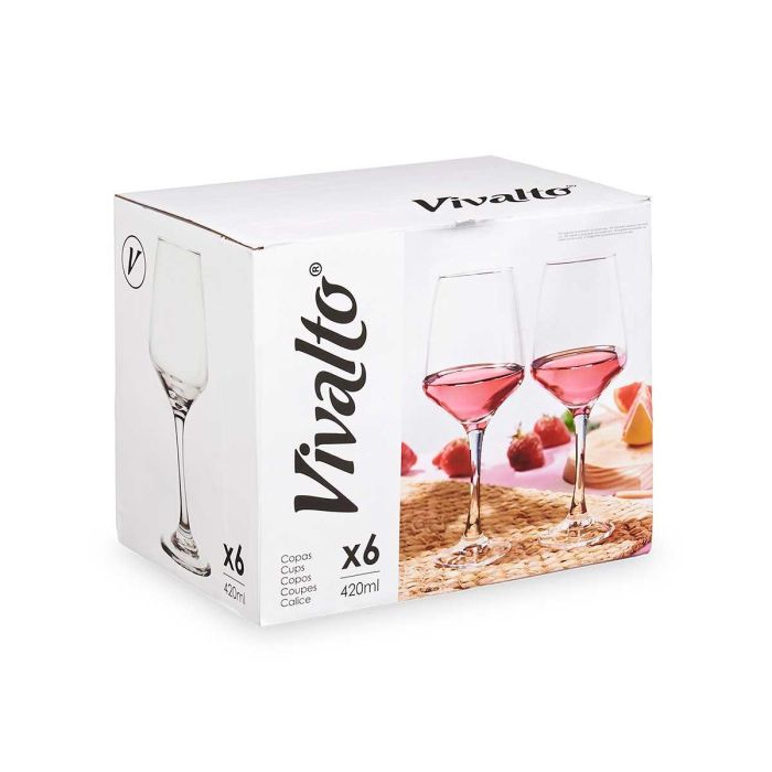 Copa Conica 420Ml Vivalto 9X22CM (24 Unidades) 2 Copa Conica 420Ml Vivalto 9X22CM (24 Unidades) 2