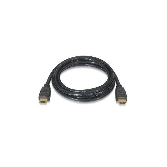 Aisens Cable HDMI V2.0 Premium Alta Velocidad HEC 4K@60Hz 18Gbps A-M - A-M Negro 0,5M 1
