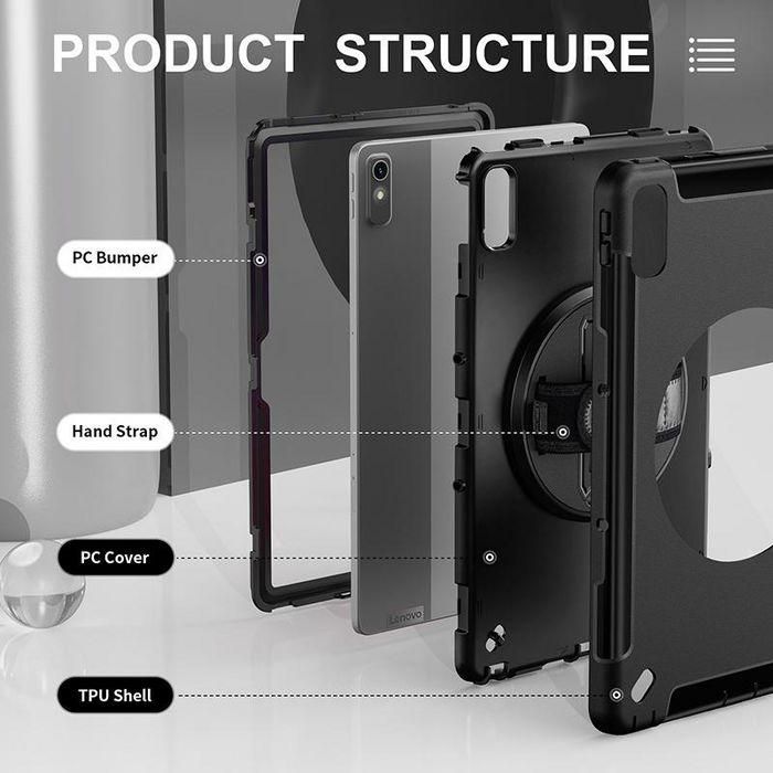 eSTUFF OHIO Defender Case for Lenovo TAB P11 2nd Gen 2022 11.5 (TB350) - Black 2 eSTUFF OHIO Defender Case for Lenovo TAB P11 2nd Gen 2022 11.5 (TB350) - Black 2