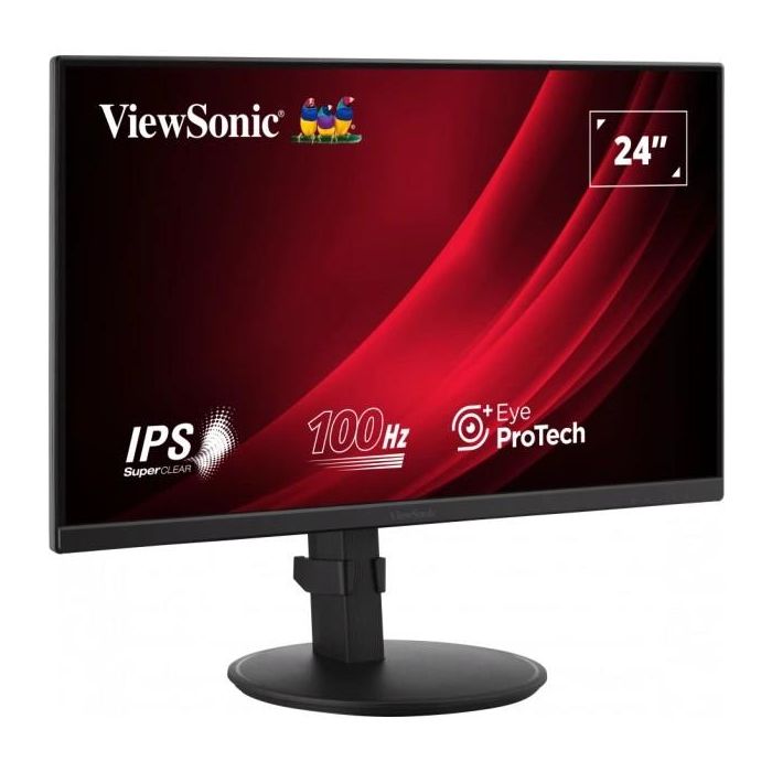 ViewSonic VG2408A Monitor 24" FHD IPS 1920x1080 100Hz 5ms HDMI DP VGA Pivot Altavoces Negro 1 ViewSonic VG2408A Monitor 24" FHD IPS 1920x1080 100Hz 5ms HDMI DP VGA Pivot Altavoces Negro 1
