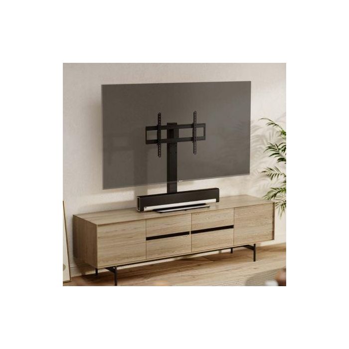 Aisens DT86TS-291 Soporte de Sobremesa Giratorio e Inclinable para TV 43-86 Pulgadas, 60kg, VESA 600x400mm, Negro 3 Aisens DT86TS-291 Soporte de Sobremesa Giratorio e Inclinable para TV 43-86 Pulgadas, 60kg, VESA 600x400mm, Negro 3