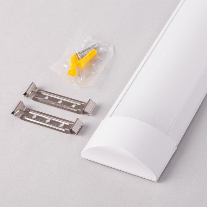 Luminaria Lineal de Superficie LED 40W 120Lm/W 4800Lm 6000ºK 120Cm 40,000H [HO-LLS-404800120-CW]