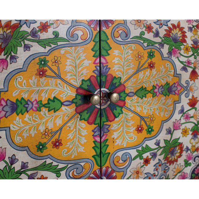 Giner y Colomer Aparador Multicolor de Madera de Mango 80 cm 5