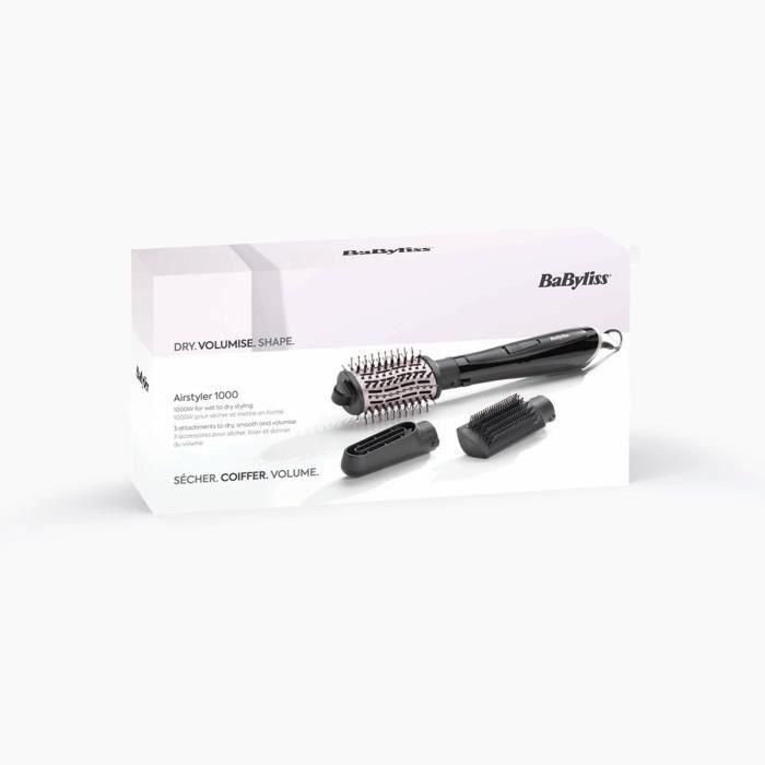 Cepillo soplador -BABYLISS - AS127SE - Perfect Multi-Styles - 1000 W - Negro 1 Cepillo soplador -BABYLISS - AS127SE - Perfect Multi-Styles - 1000 W - Negro 1