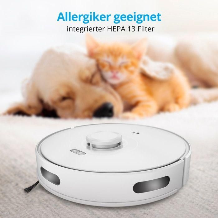Robot aspirador MEDION MD11782 X10 SW - 120 min - 2700 Pa - 400 ml - Blanco 1 Robot aspirador MEDION MD11782 X10 SW - 120 min - 2700 Pa - 400 ml - Blanco 1