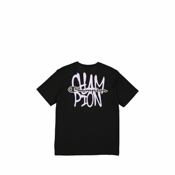 Camiseta de Manga Corta Hombre Champion Champion SS Negro 5