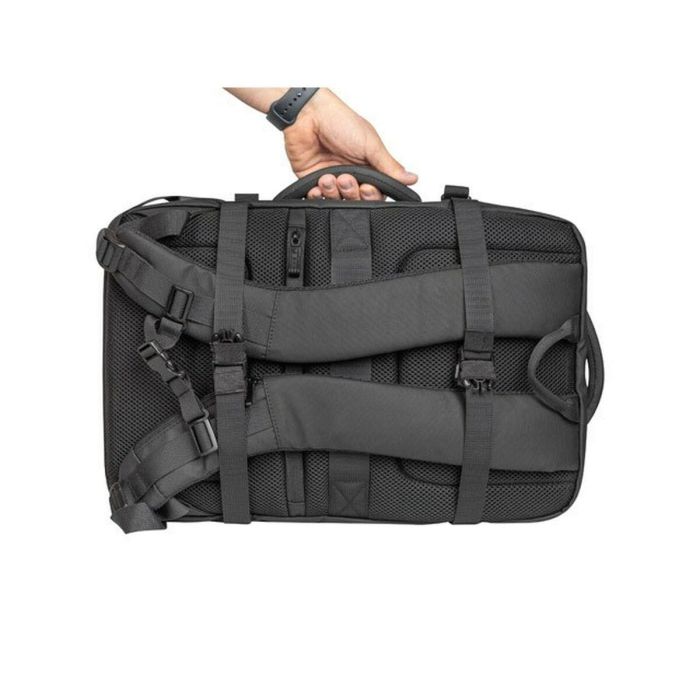 NATEC NTO-2116 Mochila de excursión Negra, fabricada en Poliéster, con 10 bolsillos y 44 cm de alto 4 NATEC NTO-2116 Mochila de excursión Negra, fabricada en Poliéster, con 10 bolsillos y 44 cm de alto 4