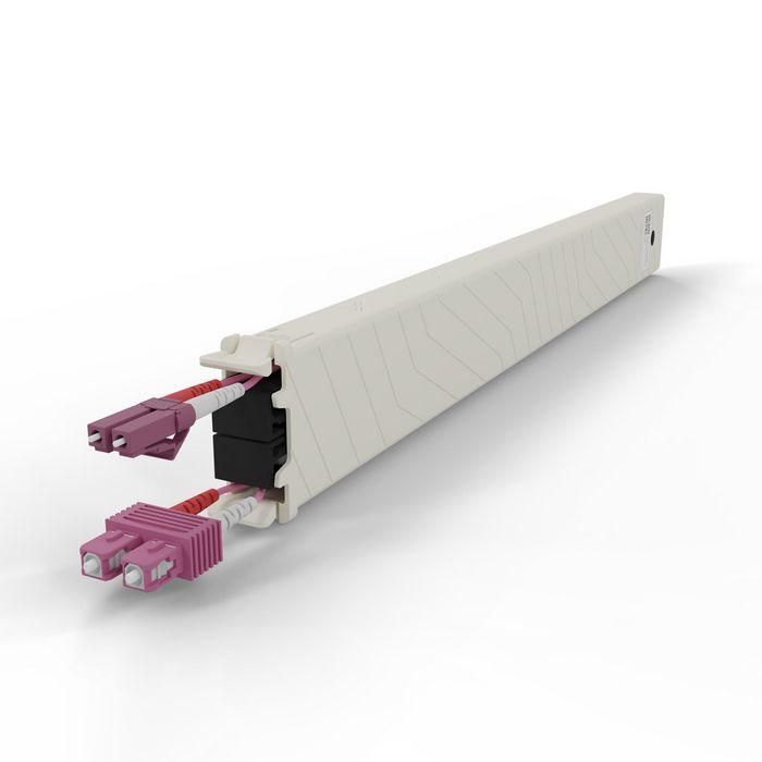 PATCHBOX patchbox.one Cassette Modular Intercambiable de Fibra Óptica OM4 LC-SC para Rack - Cables Corning ClearCurve Baja Curvatura 1 PATCHBOX patchbox.one Cassette Modular Intercambiable de Fibra Óptica OM4 LC-SC para Rack - Cables Corning ClearCurve Baja Curvatura 1