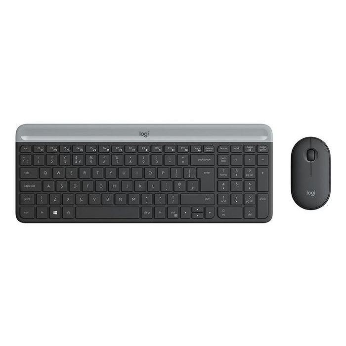 Logitech MK470 Combo Teclado y Ratón Inalámbrico Ultra-Fino Silencioso Teclas Perfil Bajo Ratón 90% Reducción Ruido Batería Larga 0 Logitech MK470 Combo Teclado y Ratón Inalámbrico Ultra-Fino Silencioso Teclas Perfil Bajo Ratón 90% Reducción Ruido Batería Larga 0